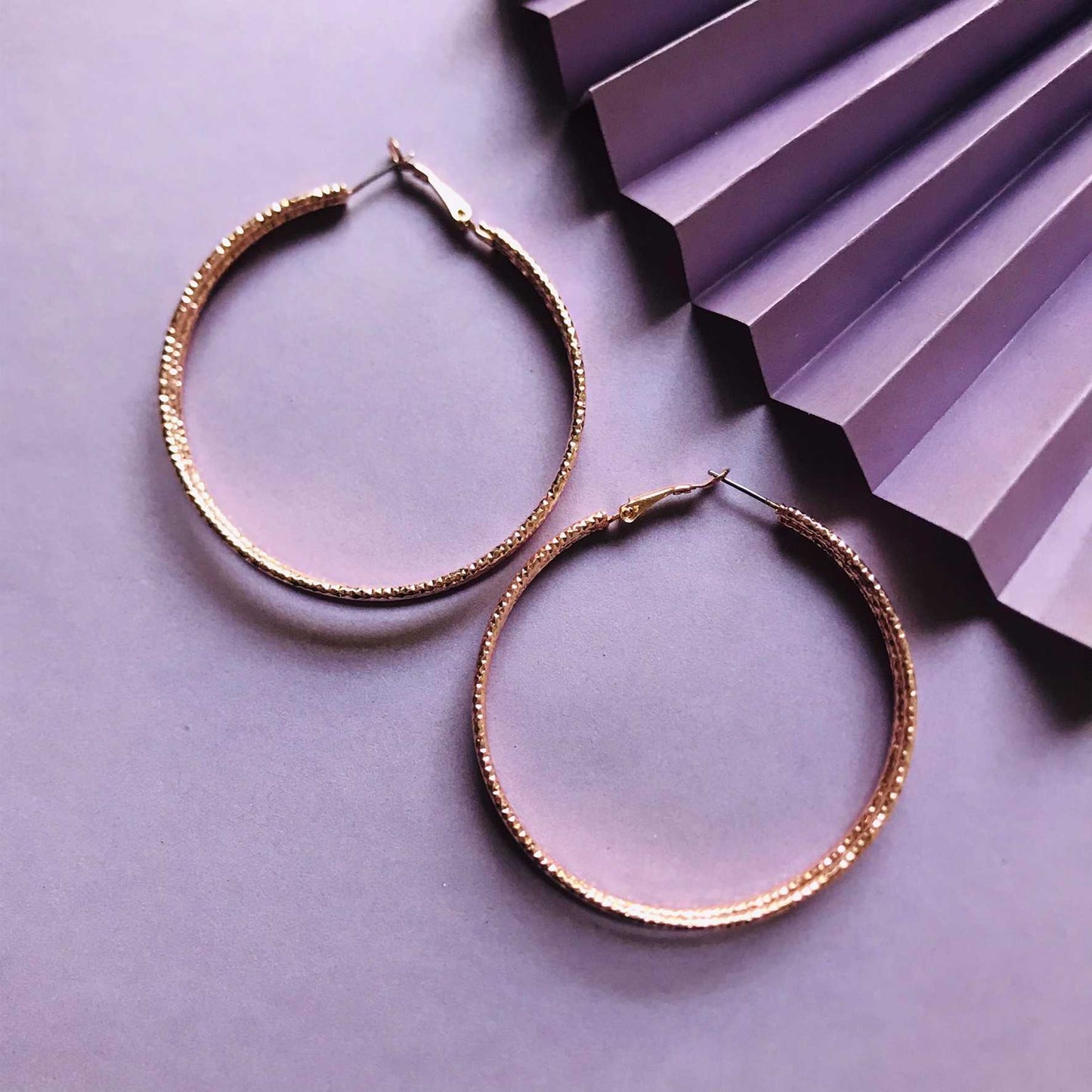 Traditional 3 Layers Hoop Earrings