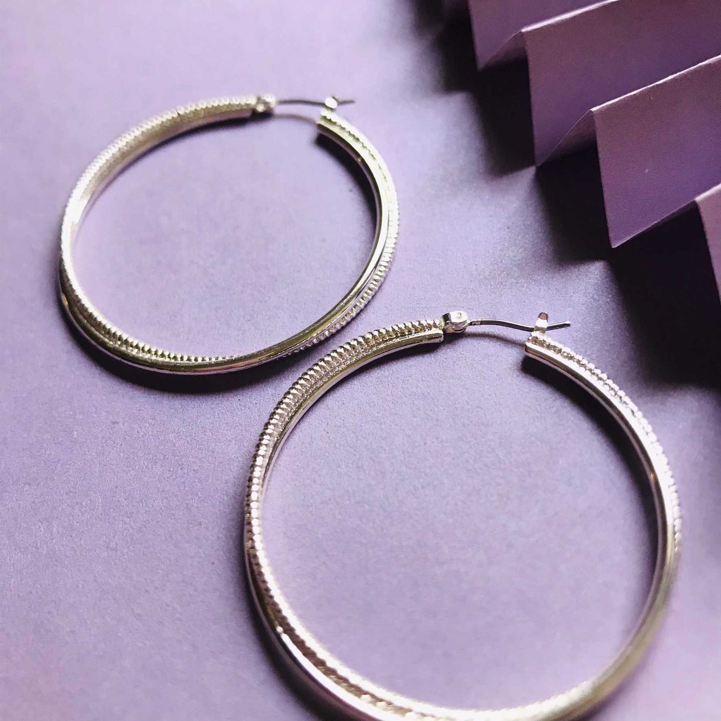 Modern Hoop Earrings
