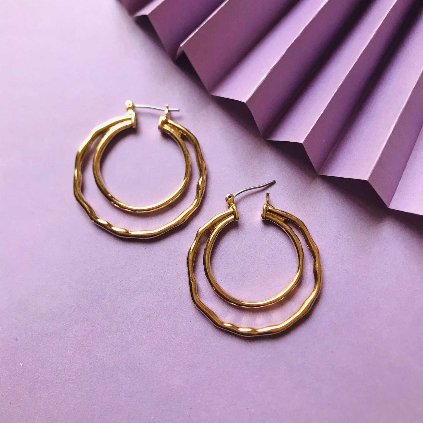 Modern Hoop Earrings