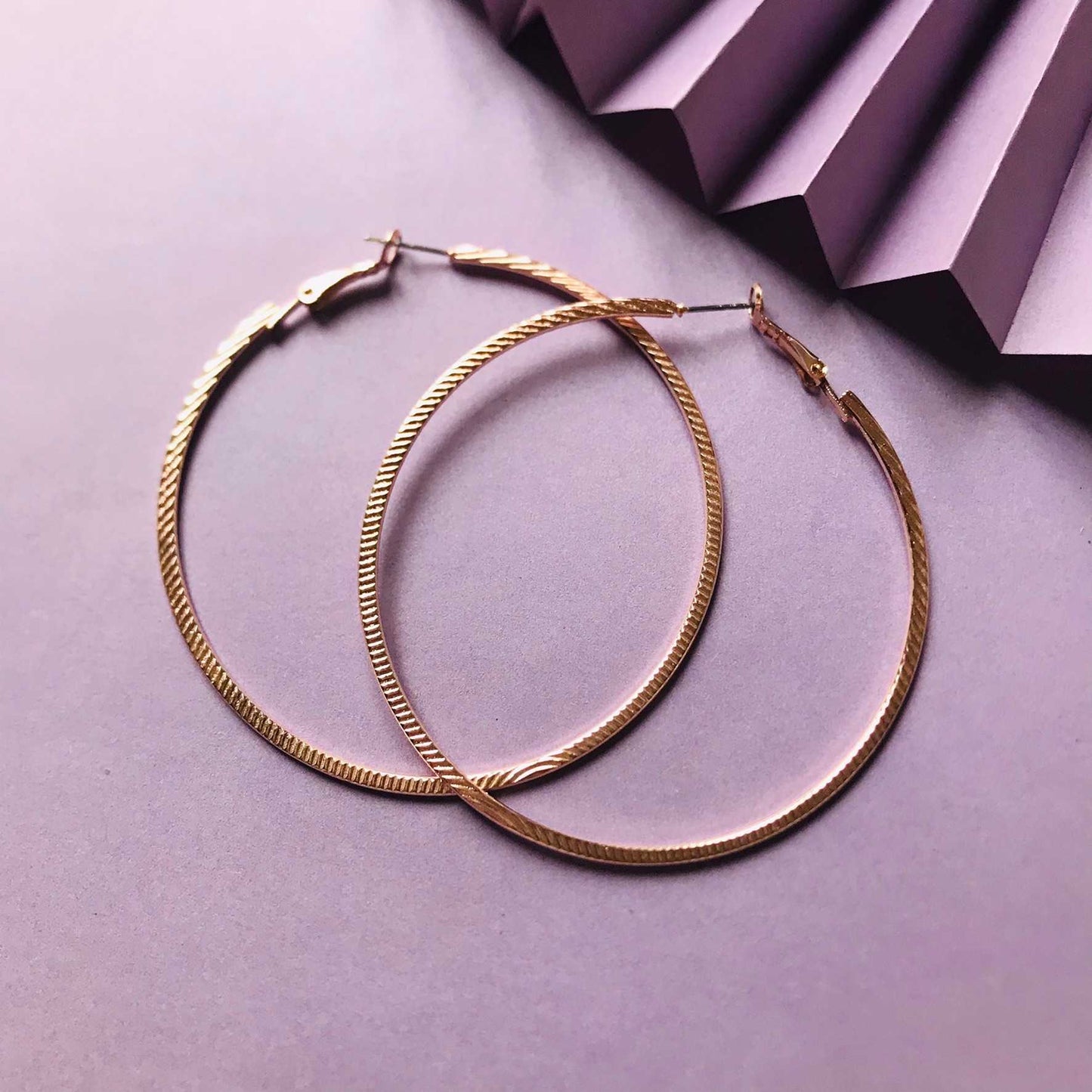 Modern Hoop Earrings
