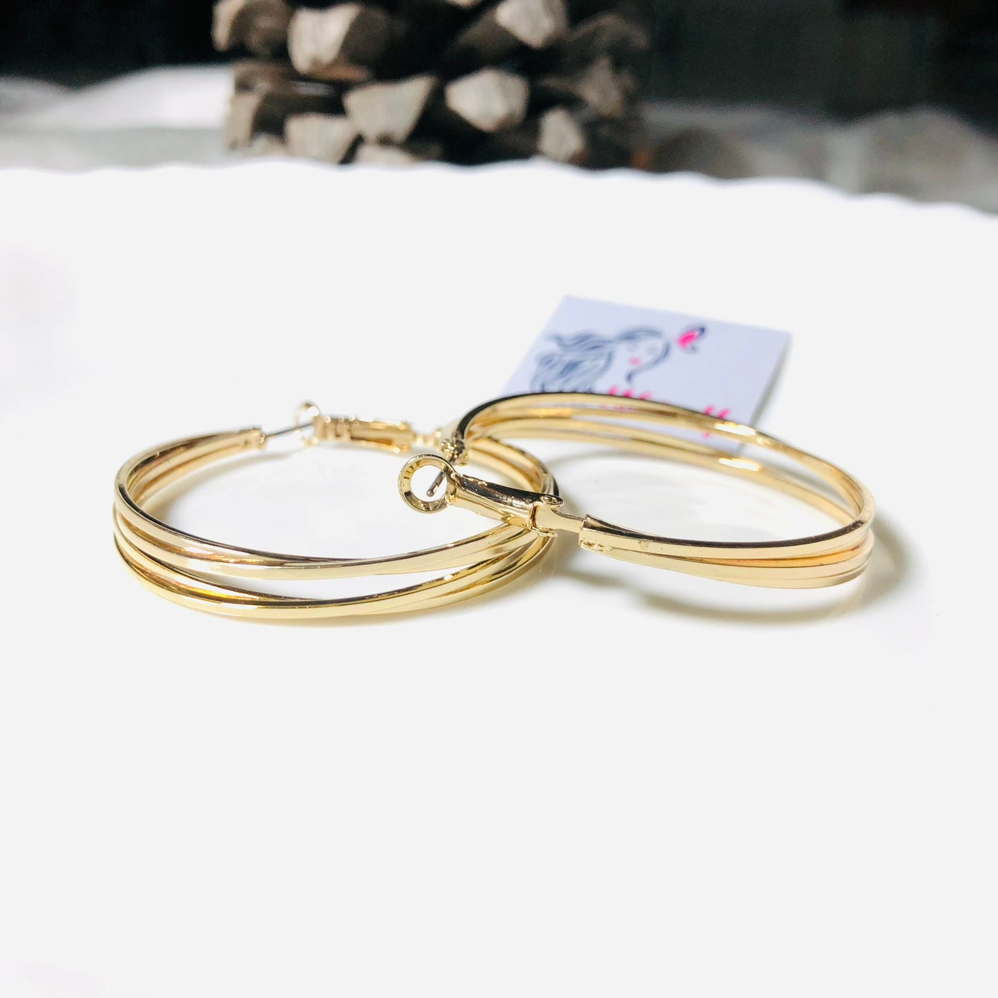 Modern Hoop Earrings