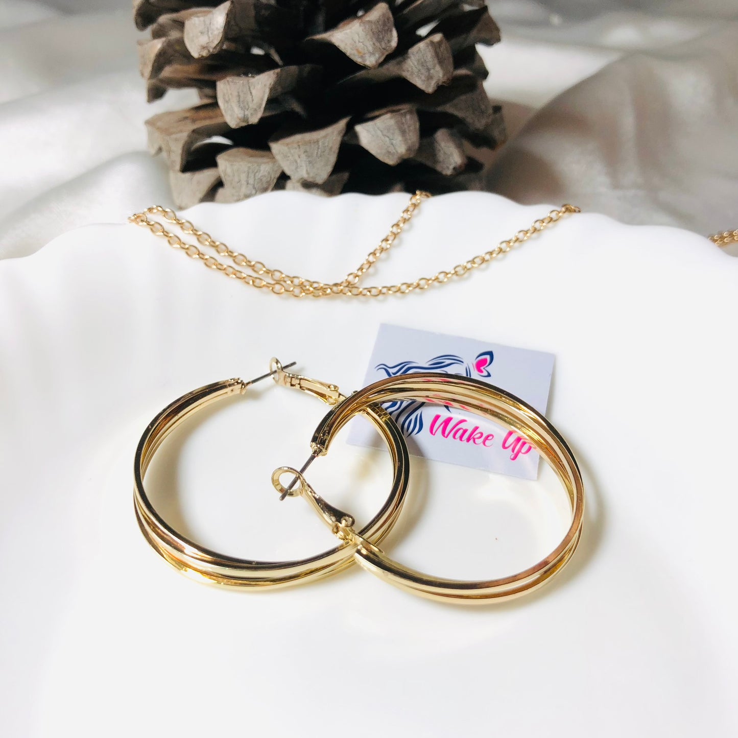 Modern Hoop Earrings