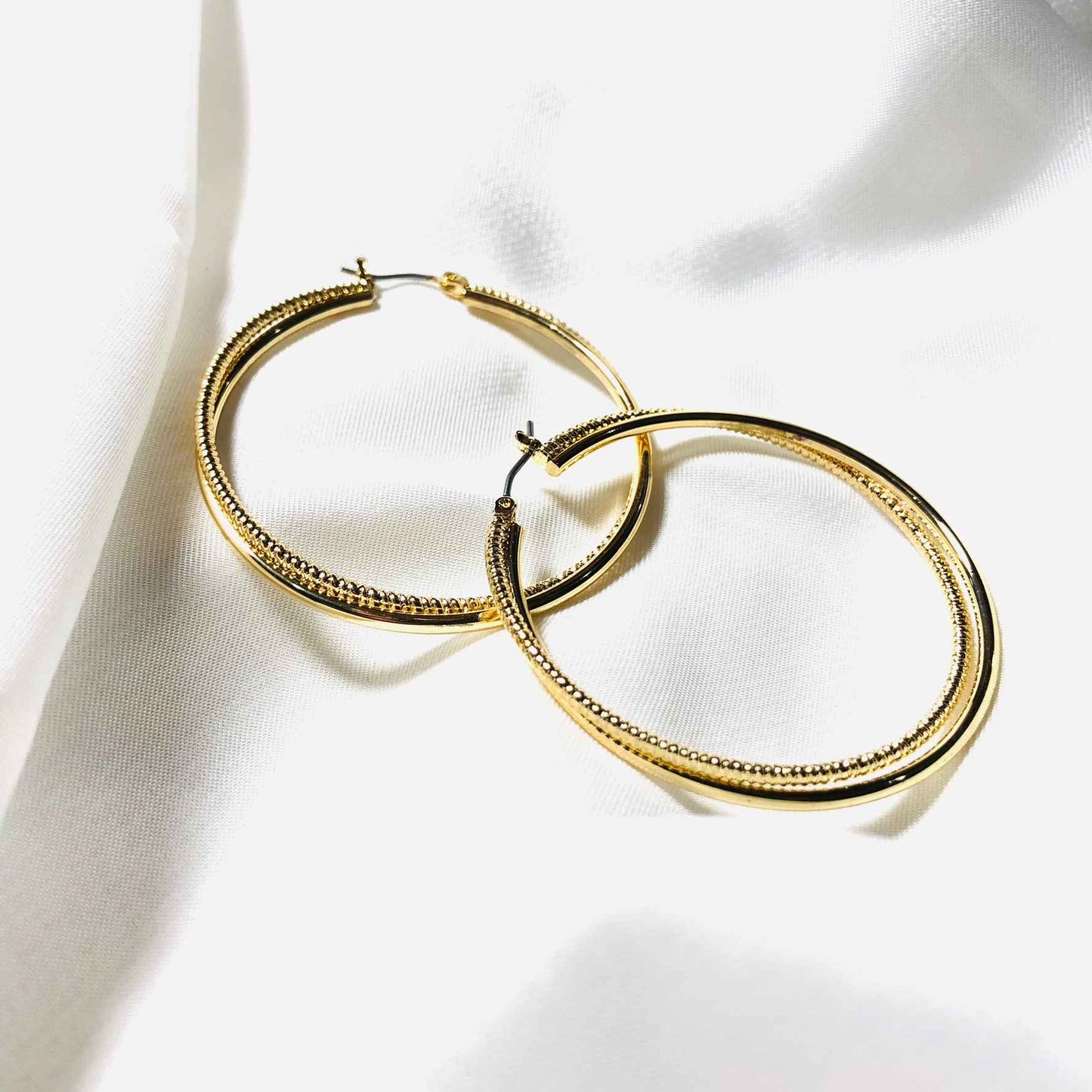 Modern Hoop Earrings
