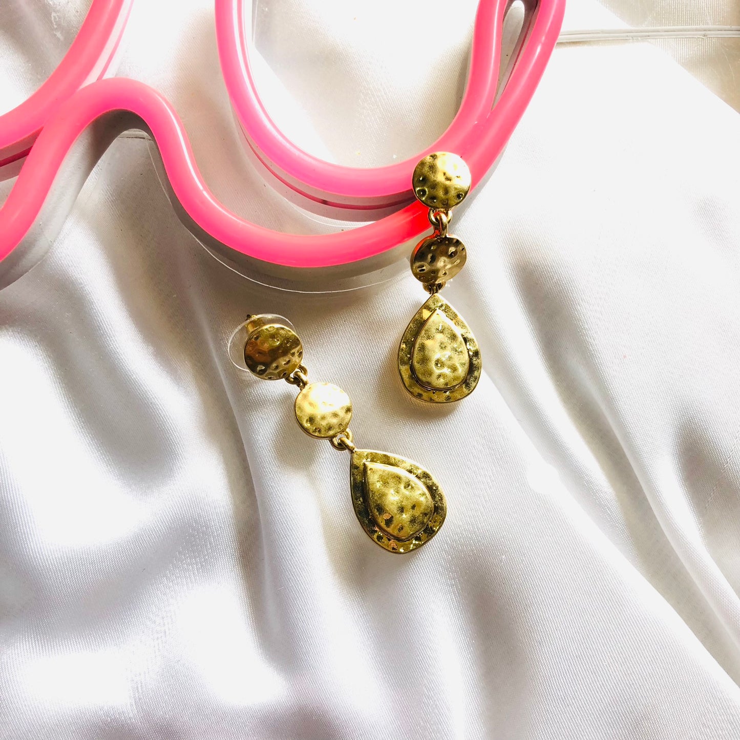 Modern Golden Earrings
