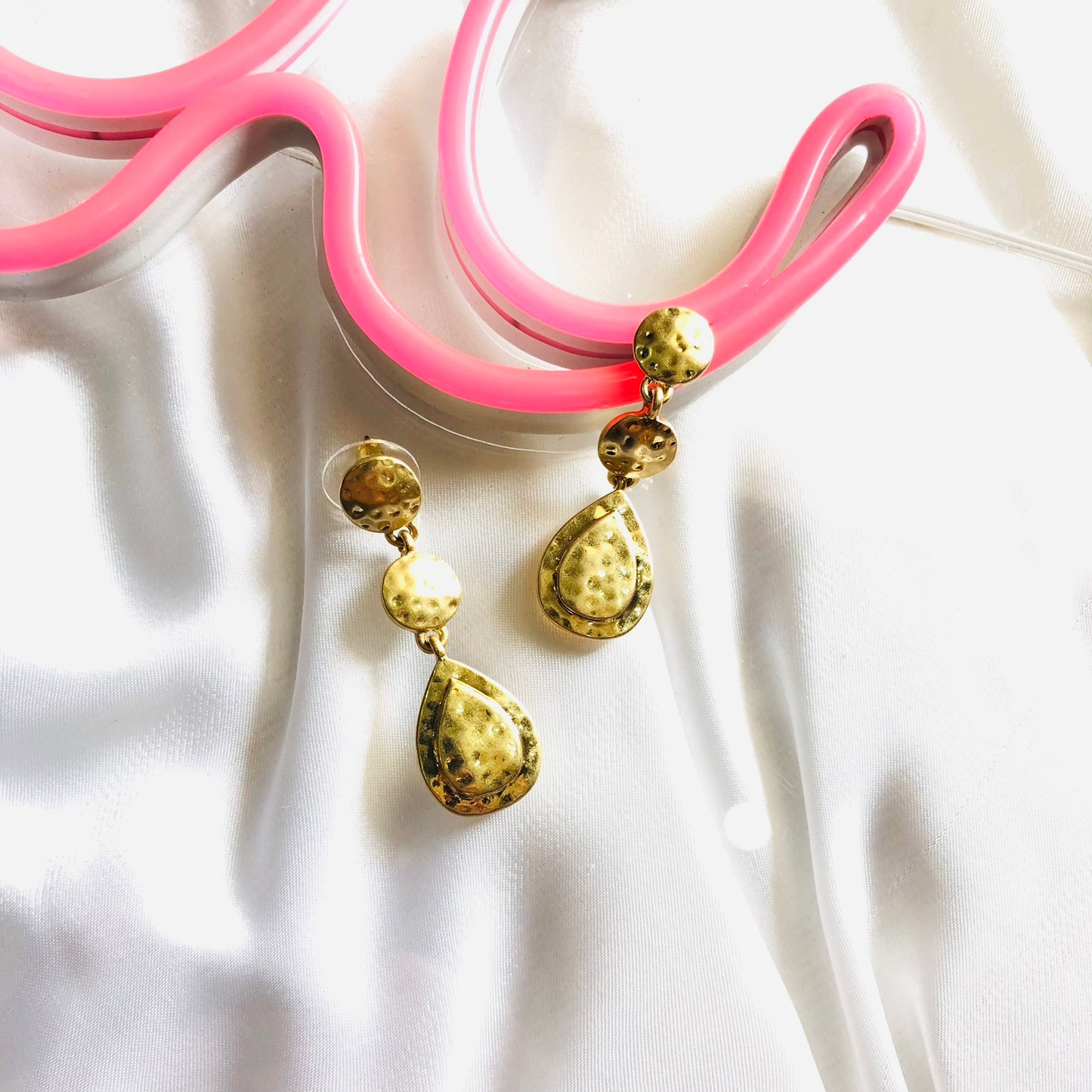 Modern Golden Earrings