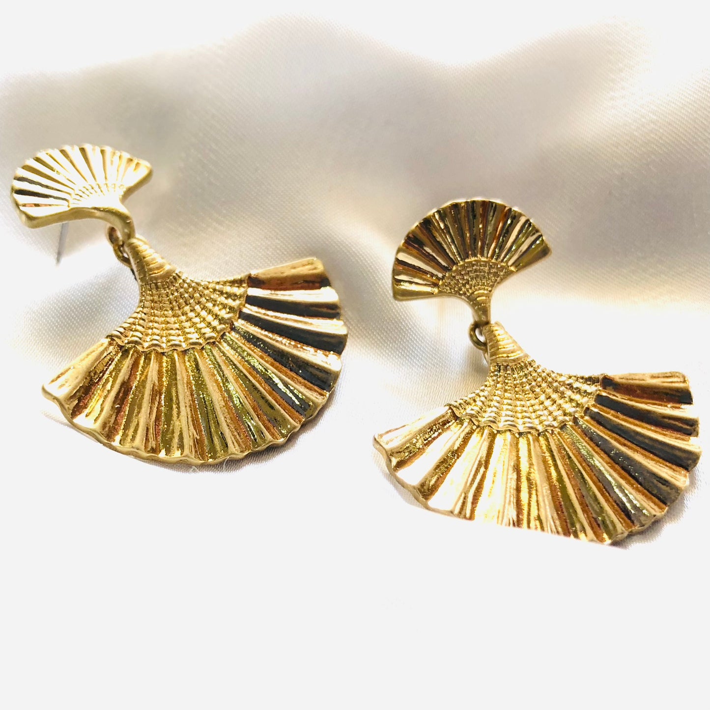 Modern Golden Earrings