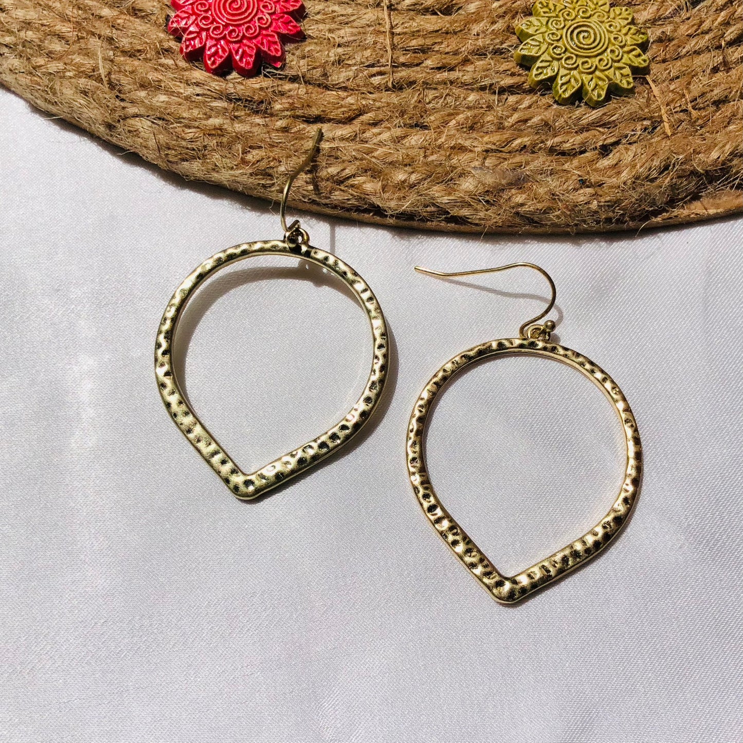 Modern Golden Earrings