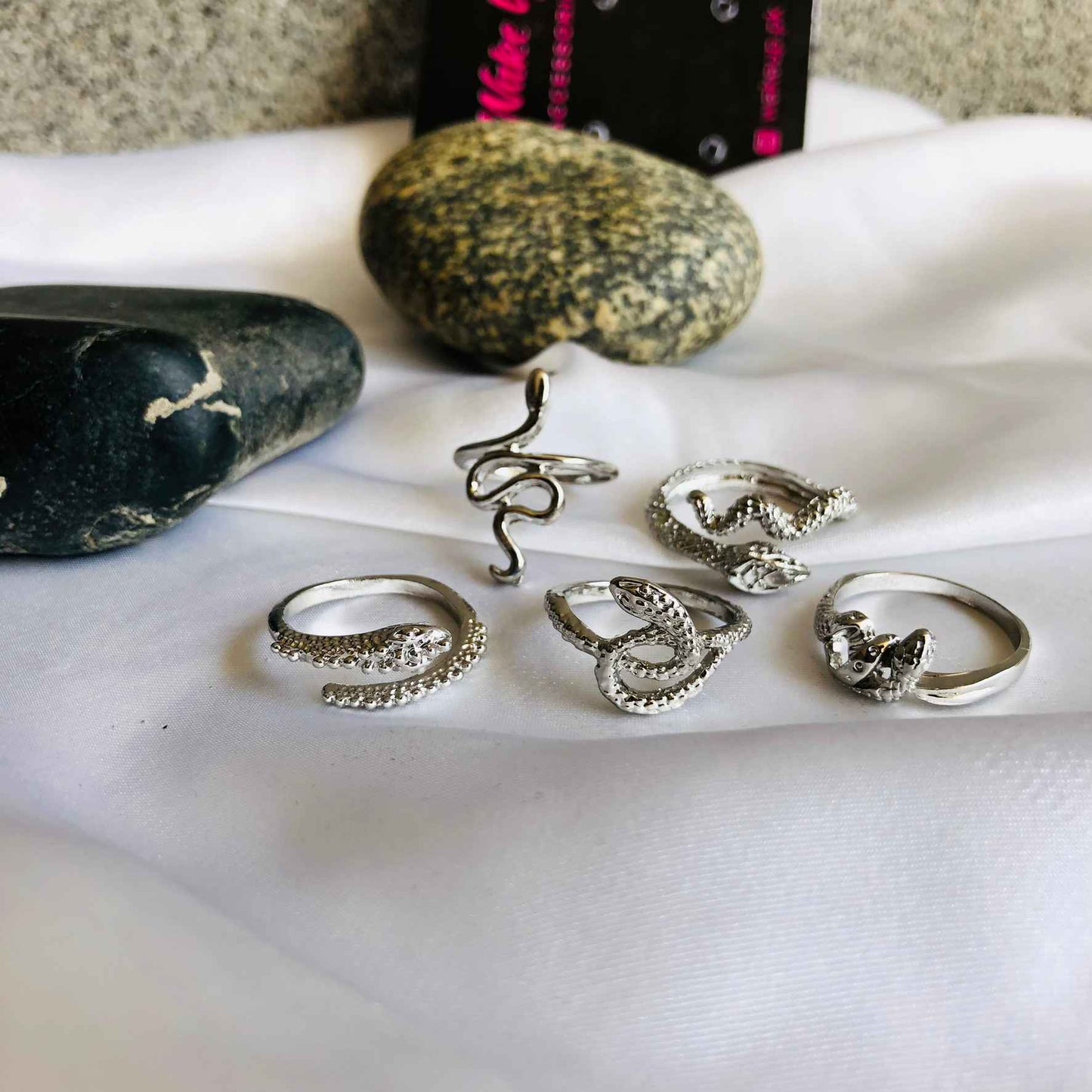 Snake Rings Pack of 5