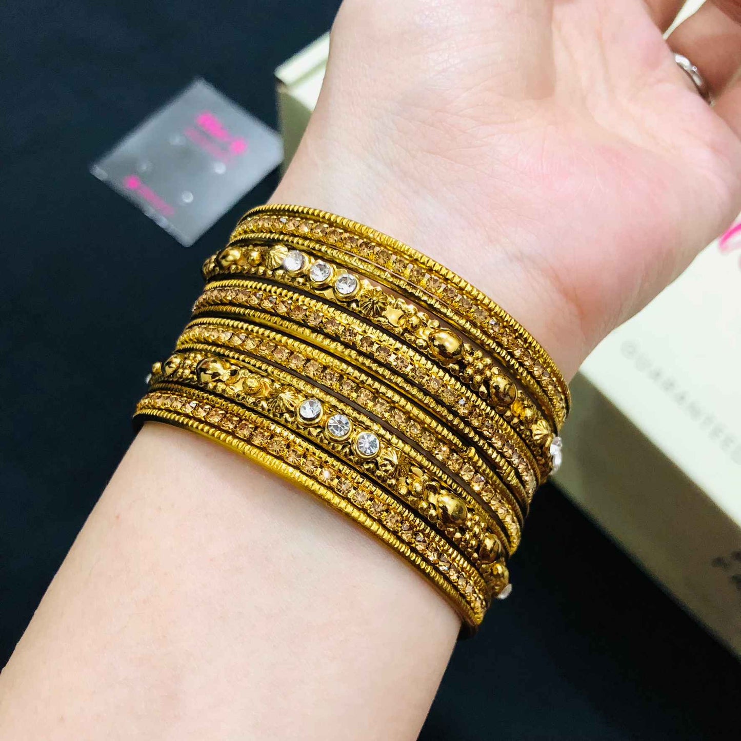Indian Bangles Golden