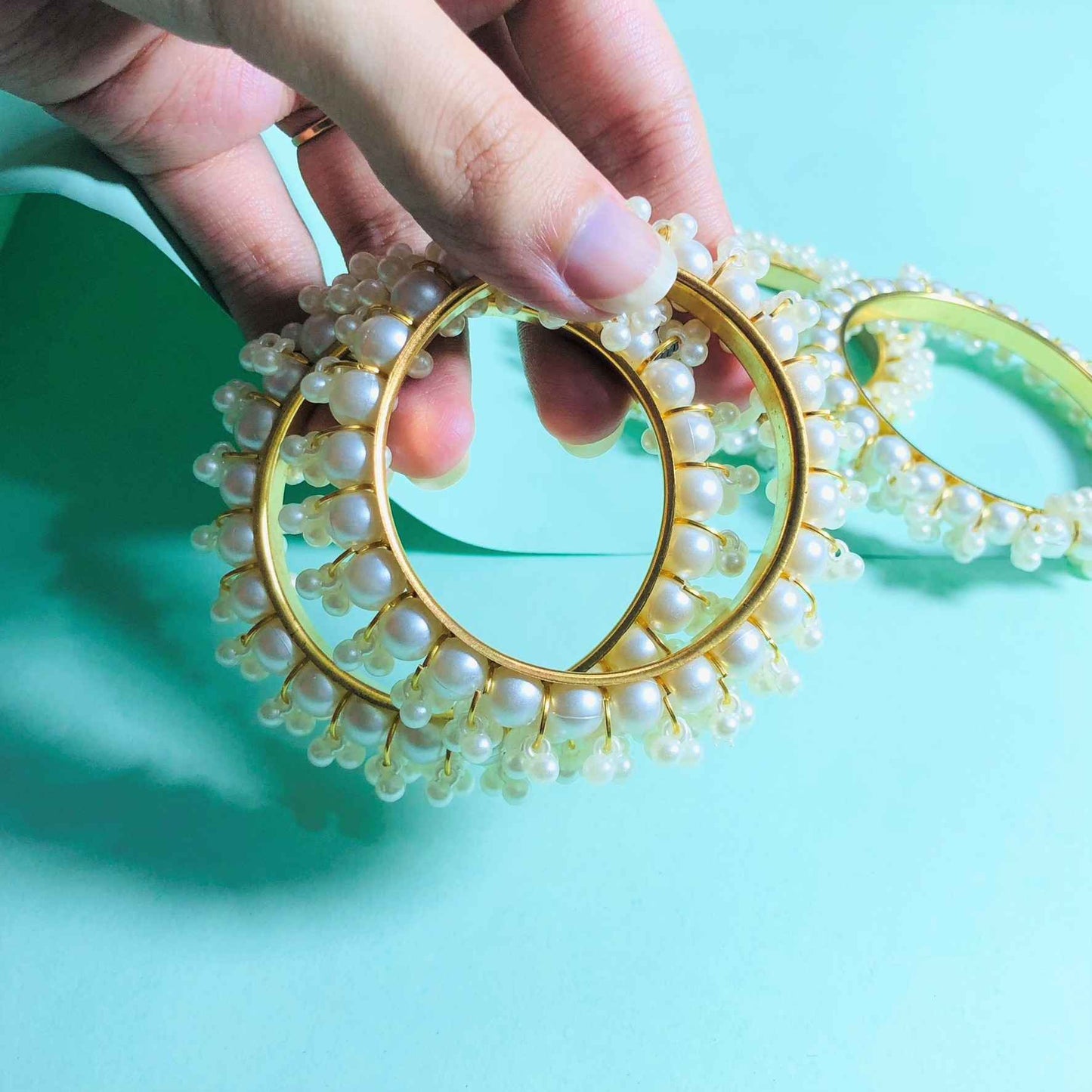 Pearls Bangles