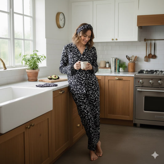 Black ♥︎ - Luxury stone Linen