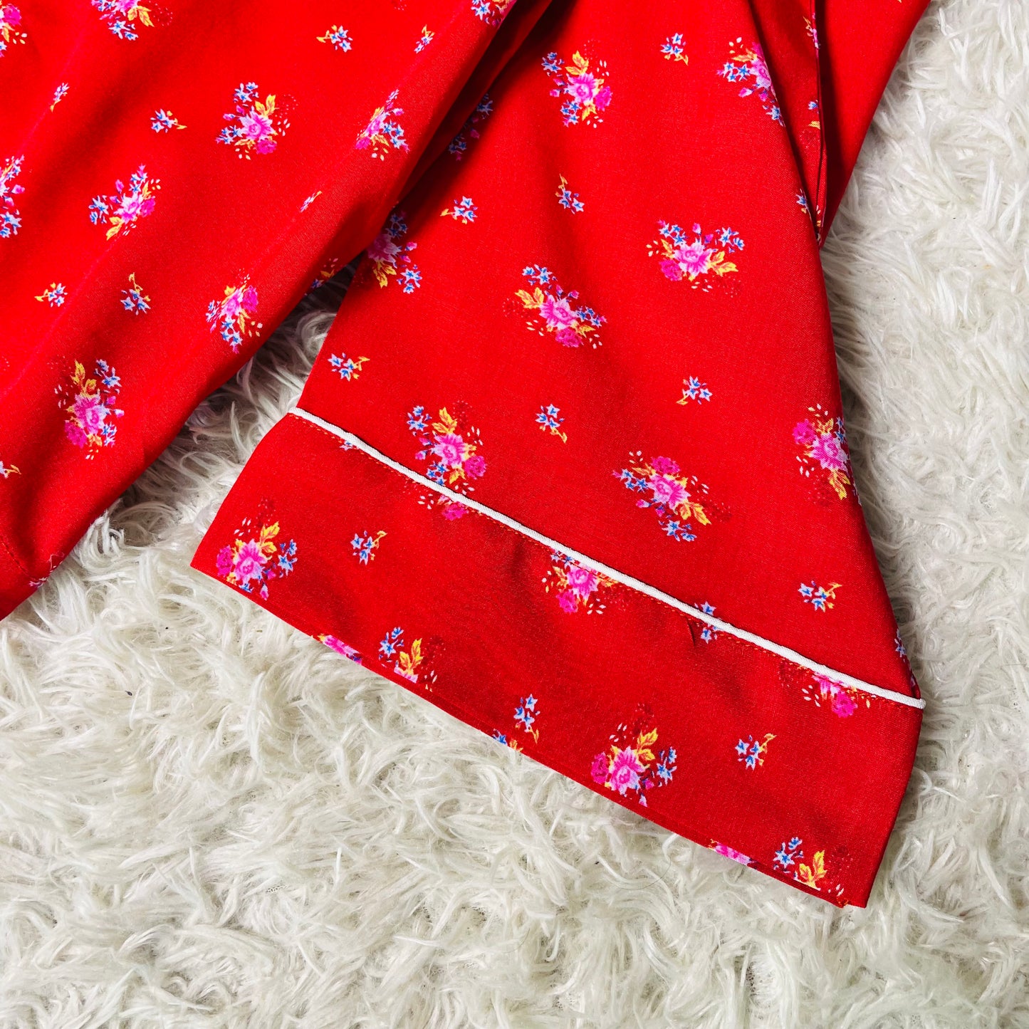 Red comfort 🌸 - Luxury Summer Linen