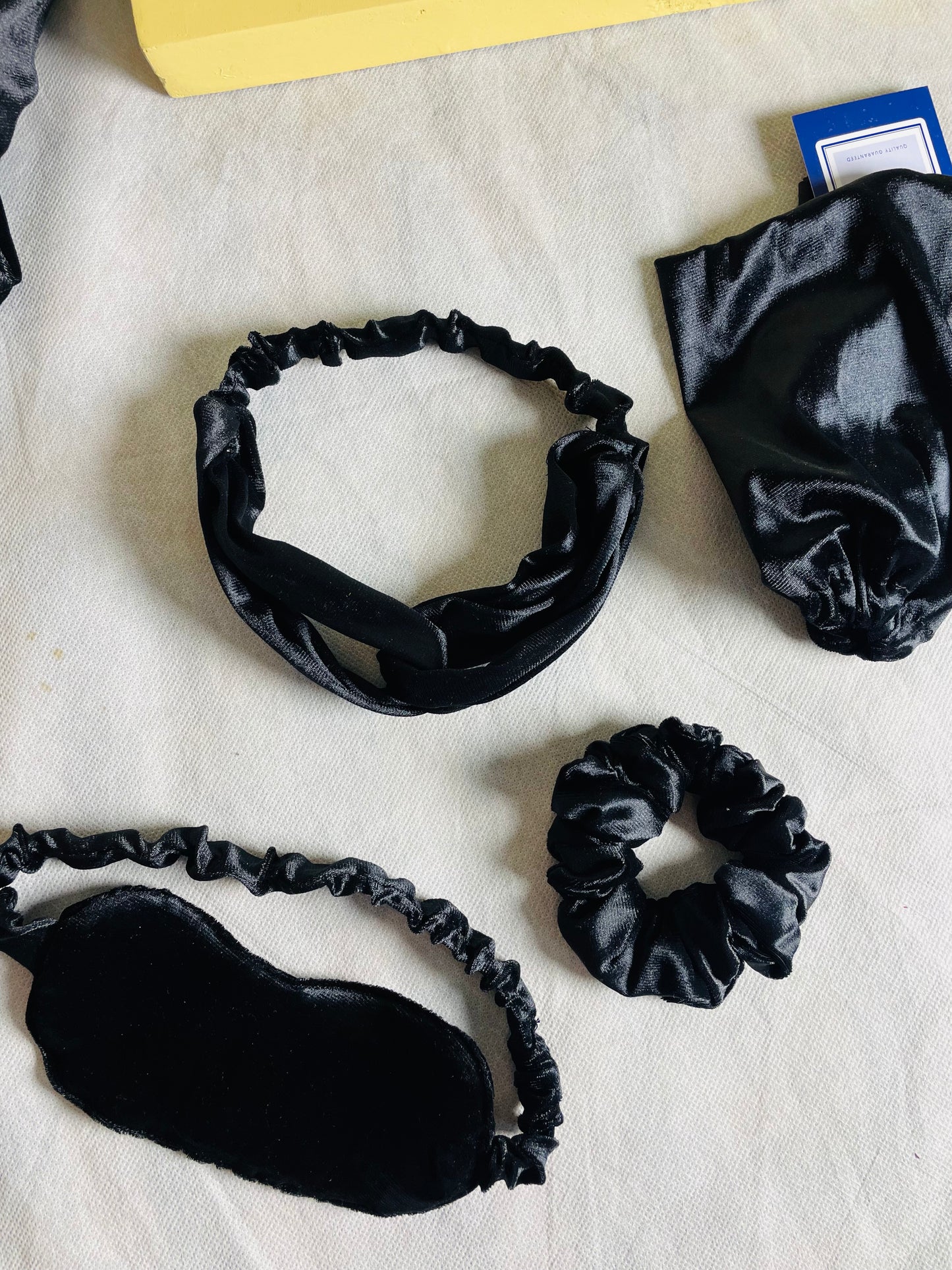 Luxury black Velvet Loungewear