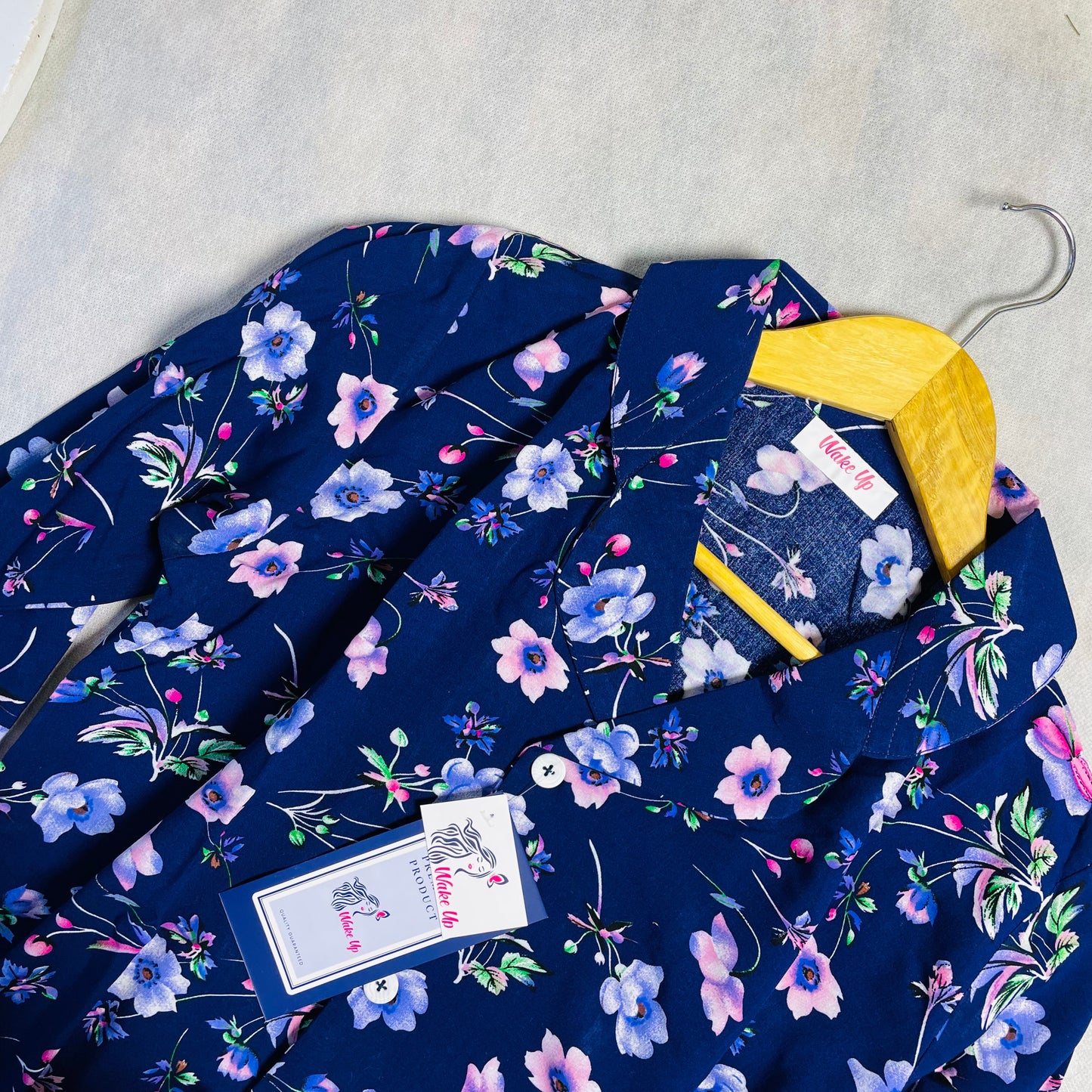 Blue Blossom 🌟 - Luxury Summer Linen