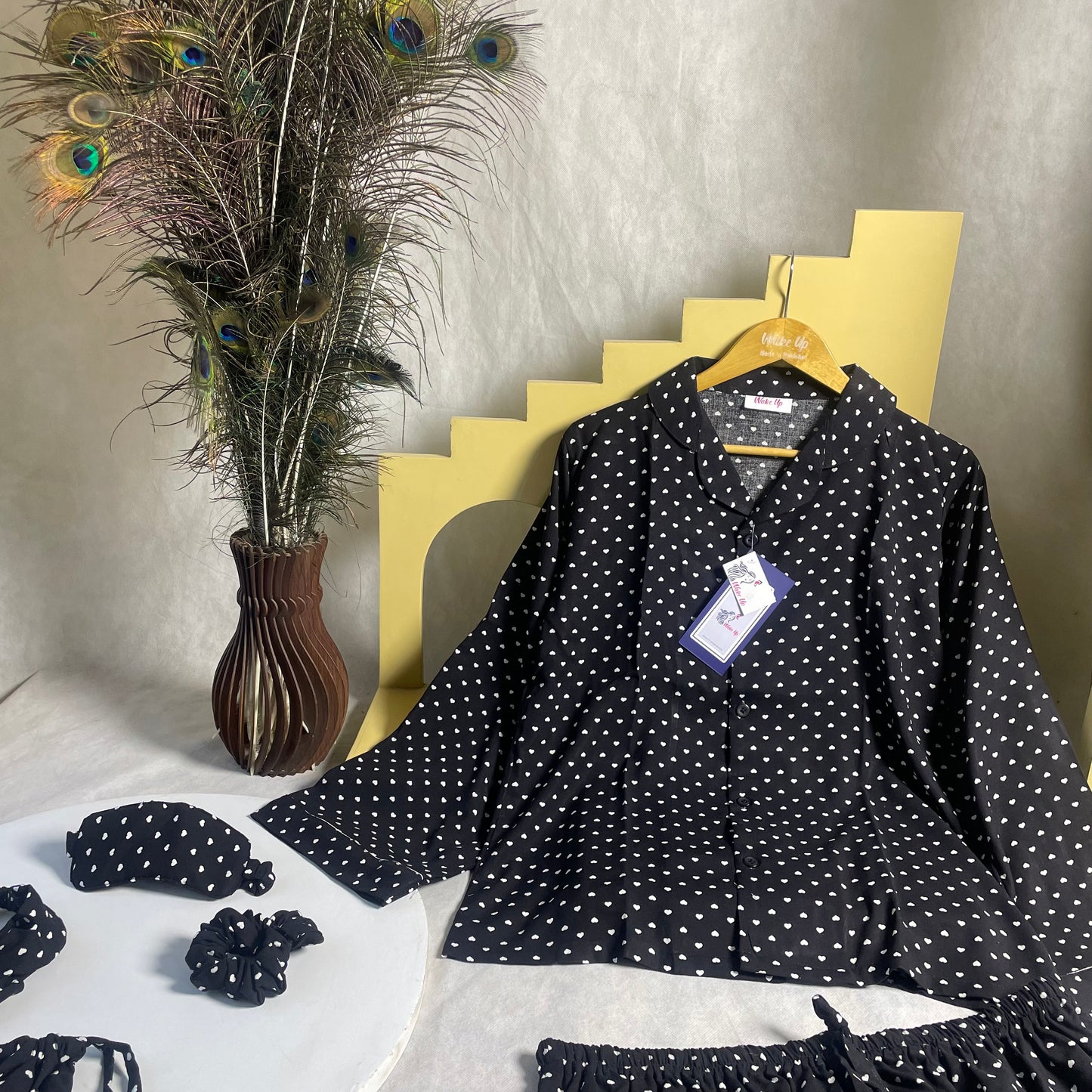 Black hearts 🌟 - Luxury Summer Linen