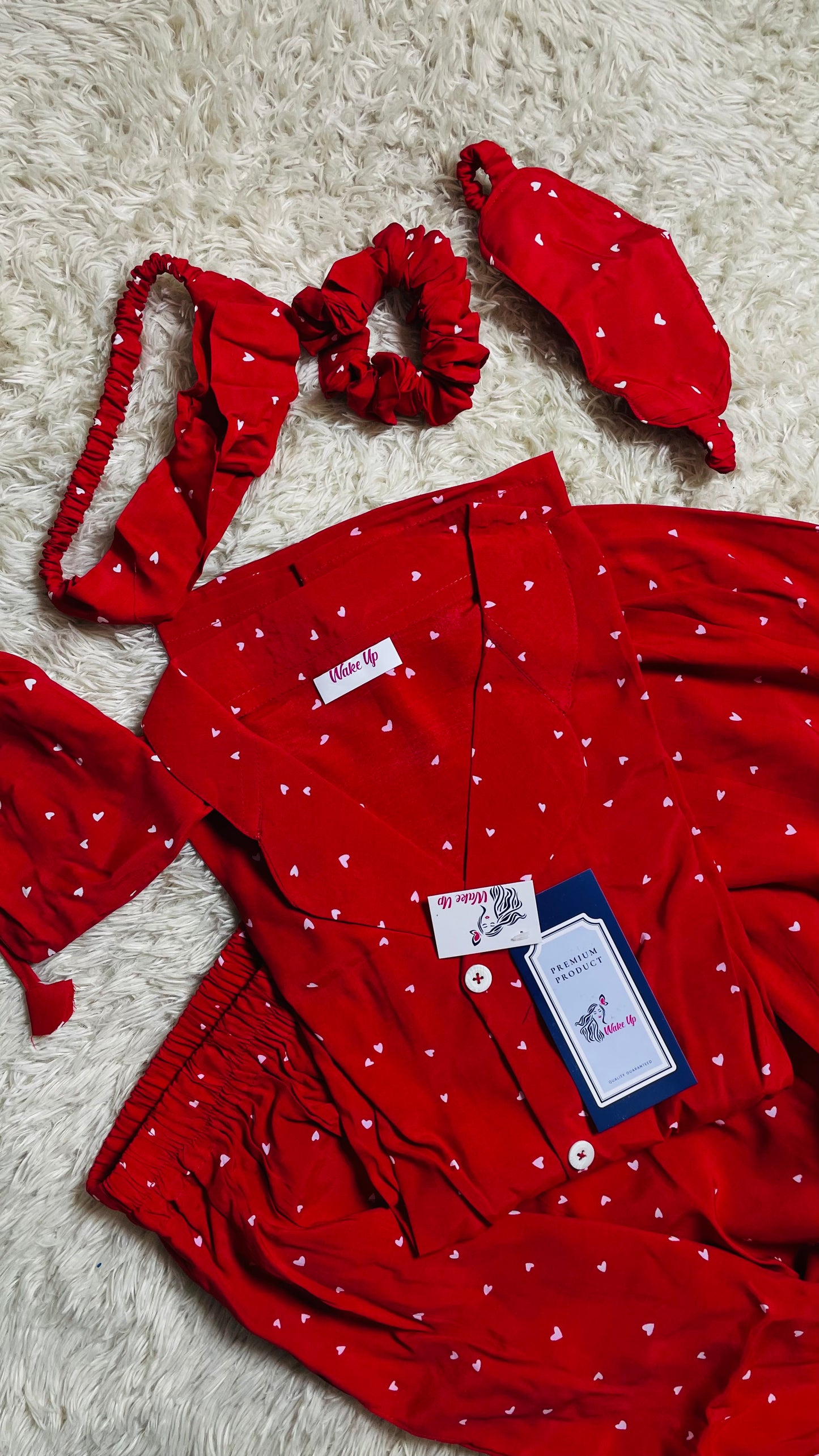 Heart Valentine pjs