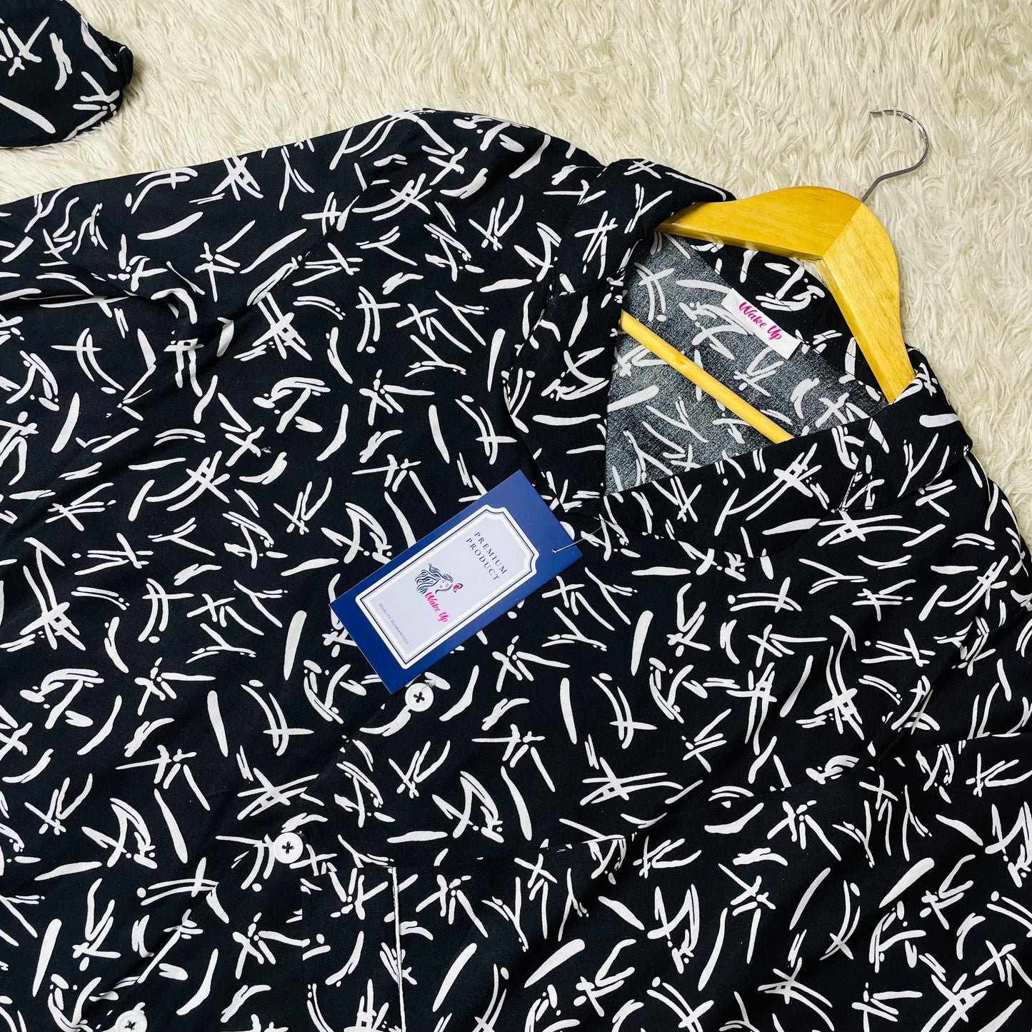 Black ♥︎ - Luxury stone Linen