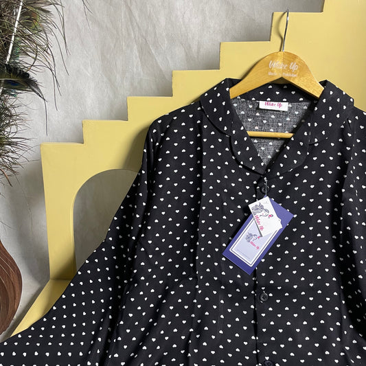 Black hearts 🌟 - Luxury Summer Linen