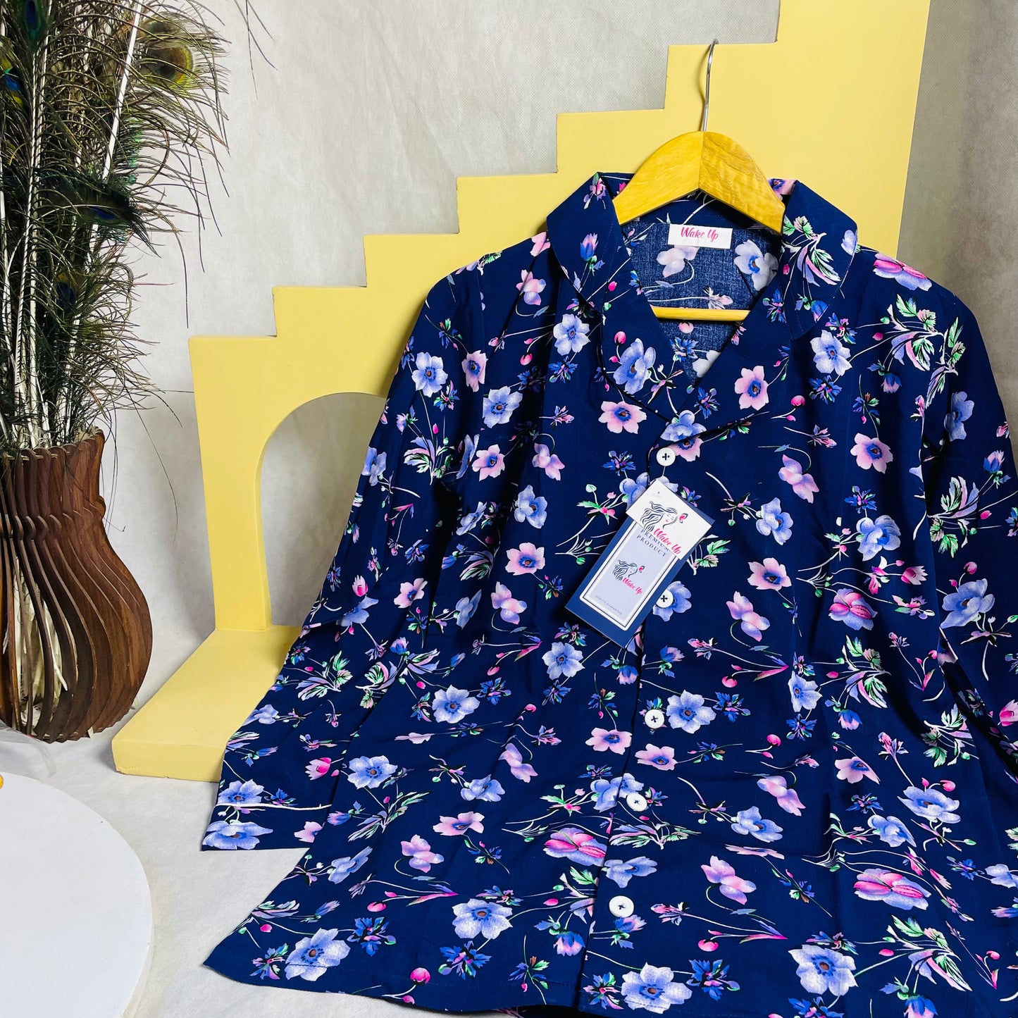 Blue Blossom 🌟 - Luxury Summer Linen