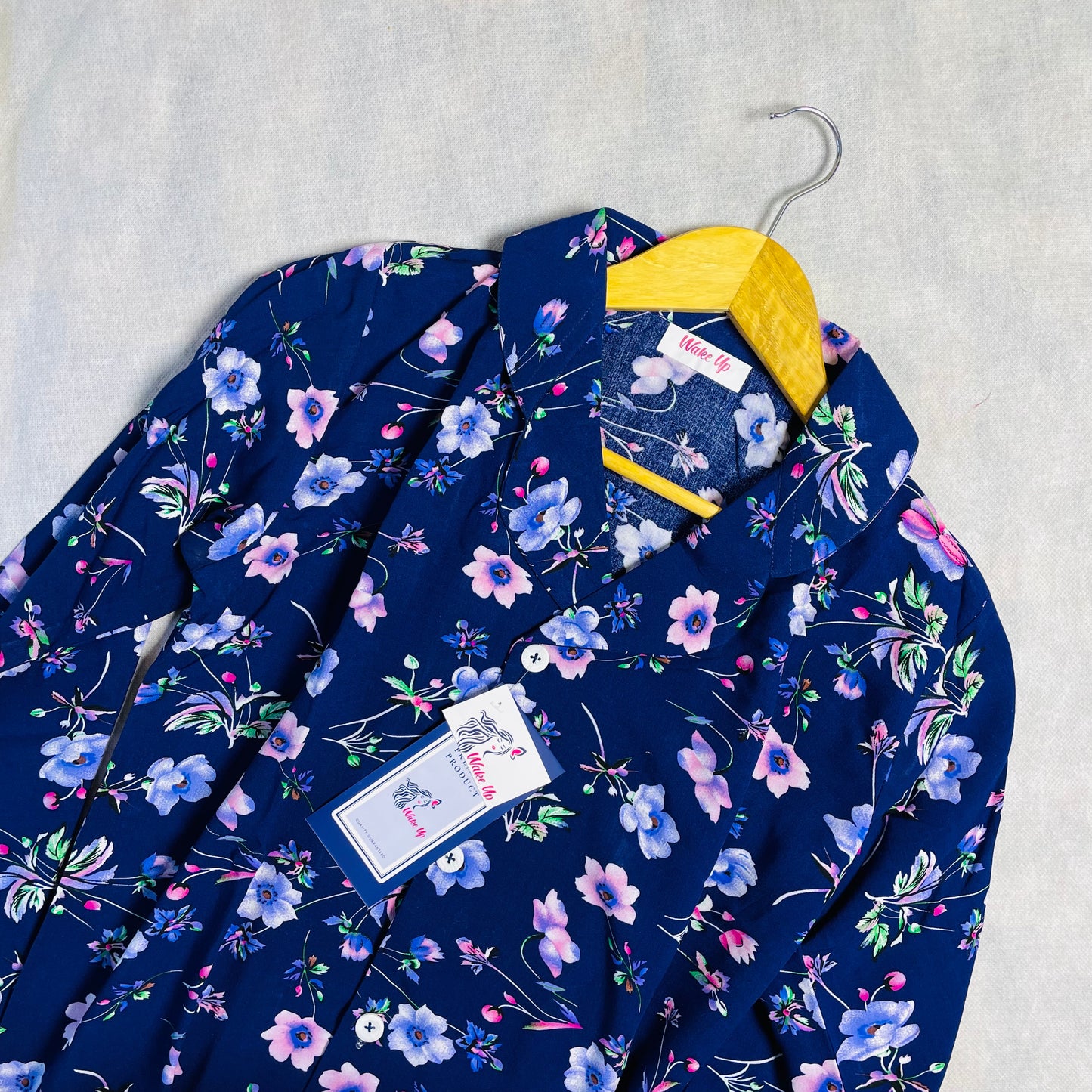 Blue Blossom 🌟 - Luxury Summer Linen