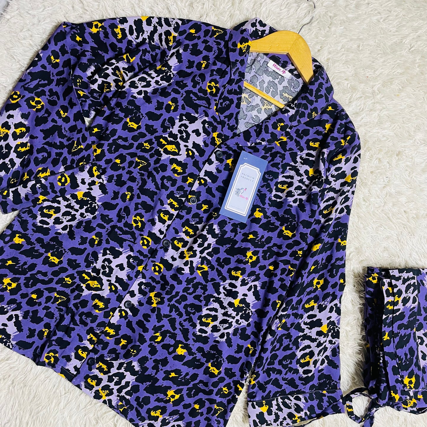 Purple Panther - Luxury Summer Linen