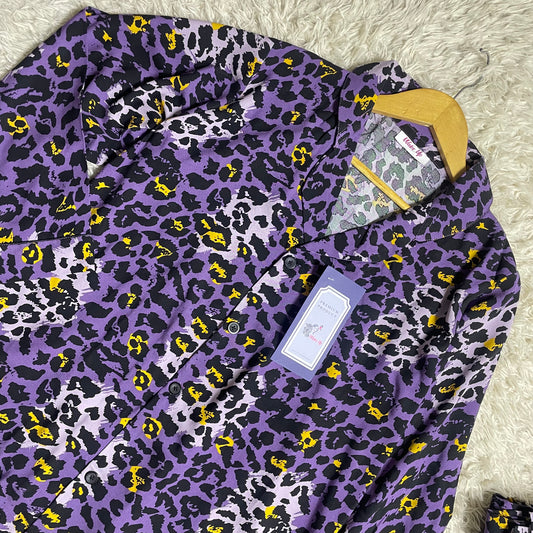 Purple Panther - Luxury Summer Linen