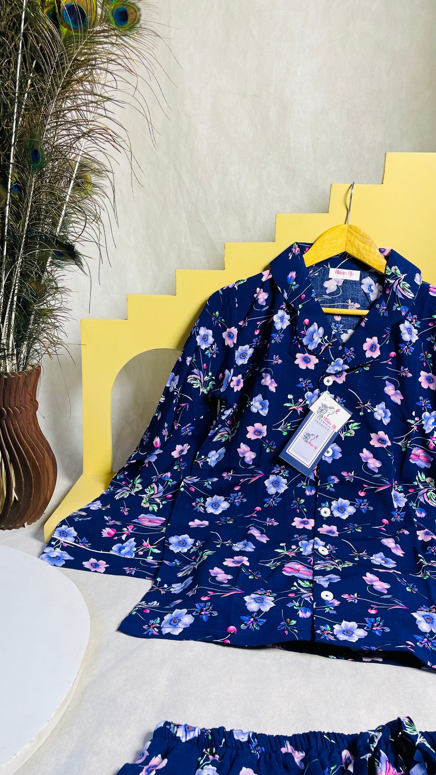 Blue Blossom 🌟 - Luxury Summer Linen