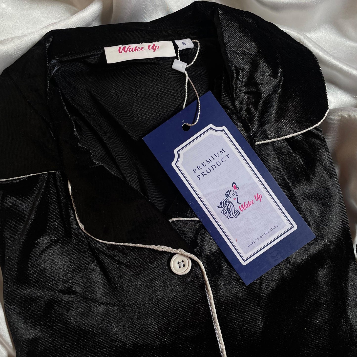 Luxury black Velvet Loungewear