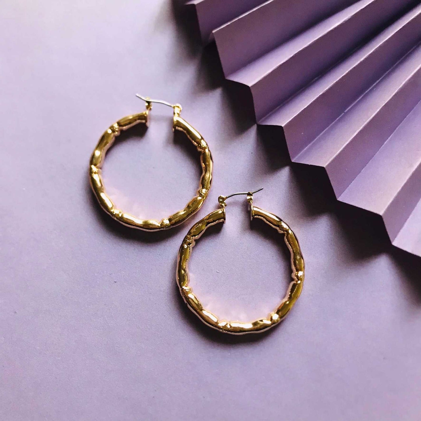 Modern Hoop Earrings