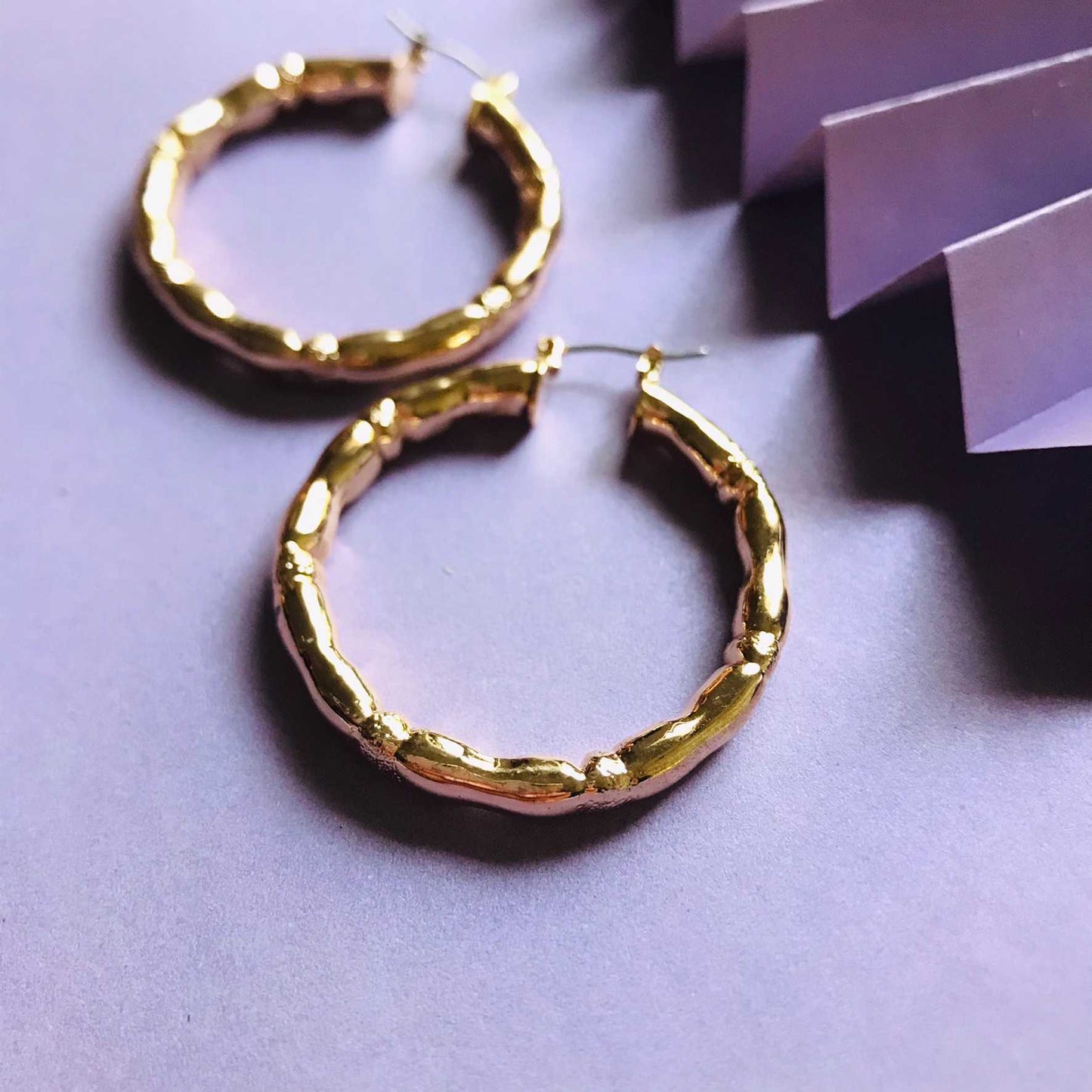 Modern Hoop Earrings