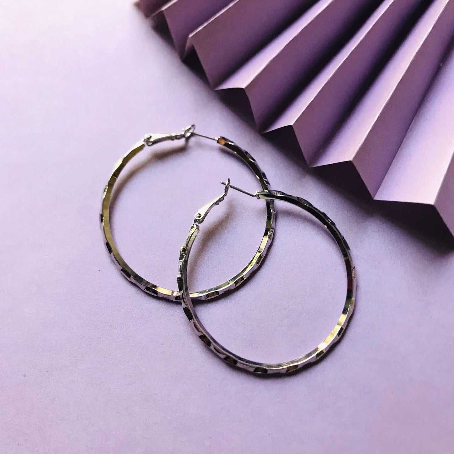 Modern Hoop Earrings