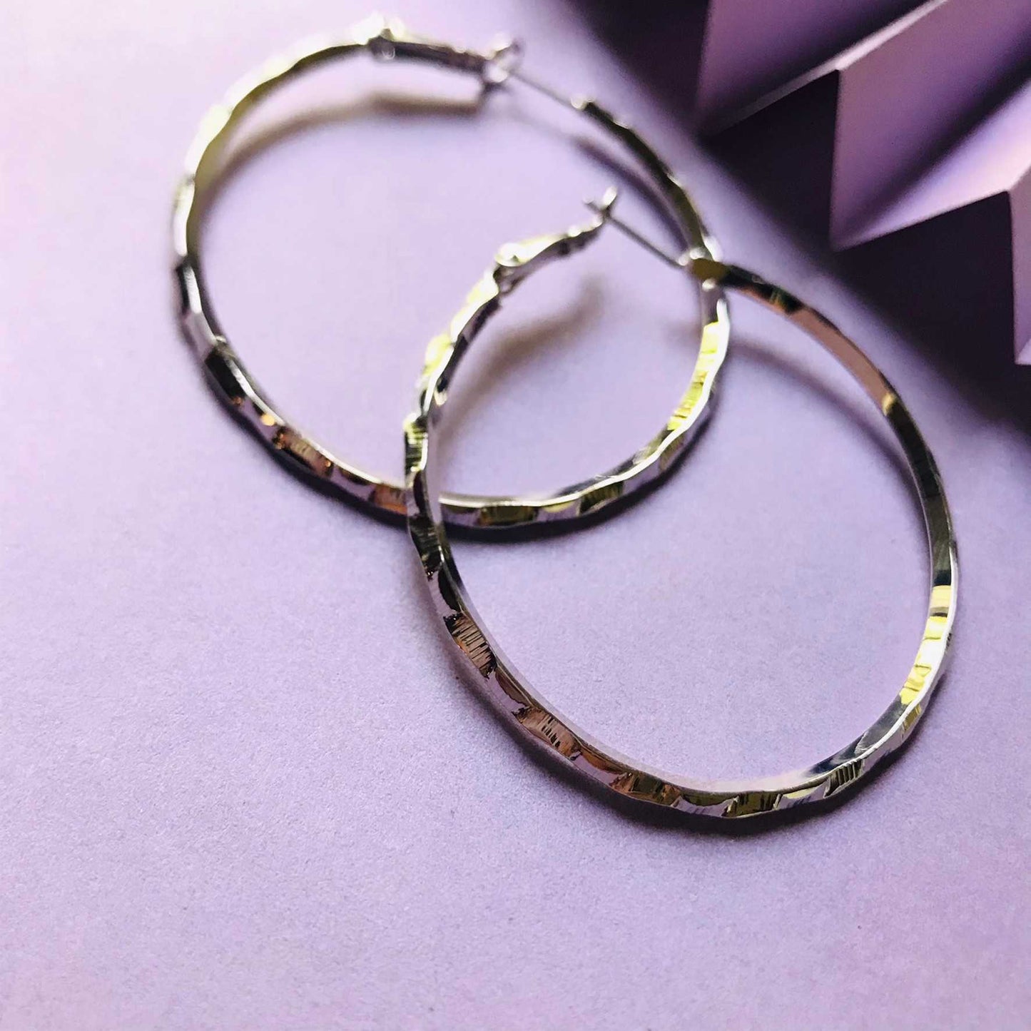 Modern Hoop Earrings