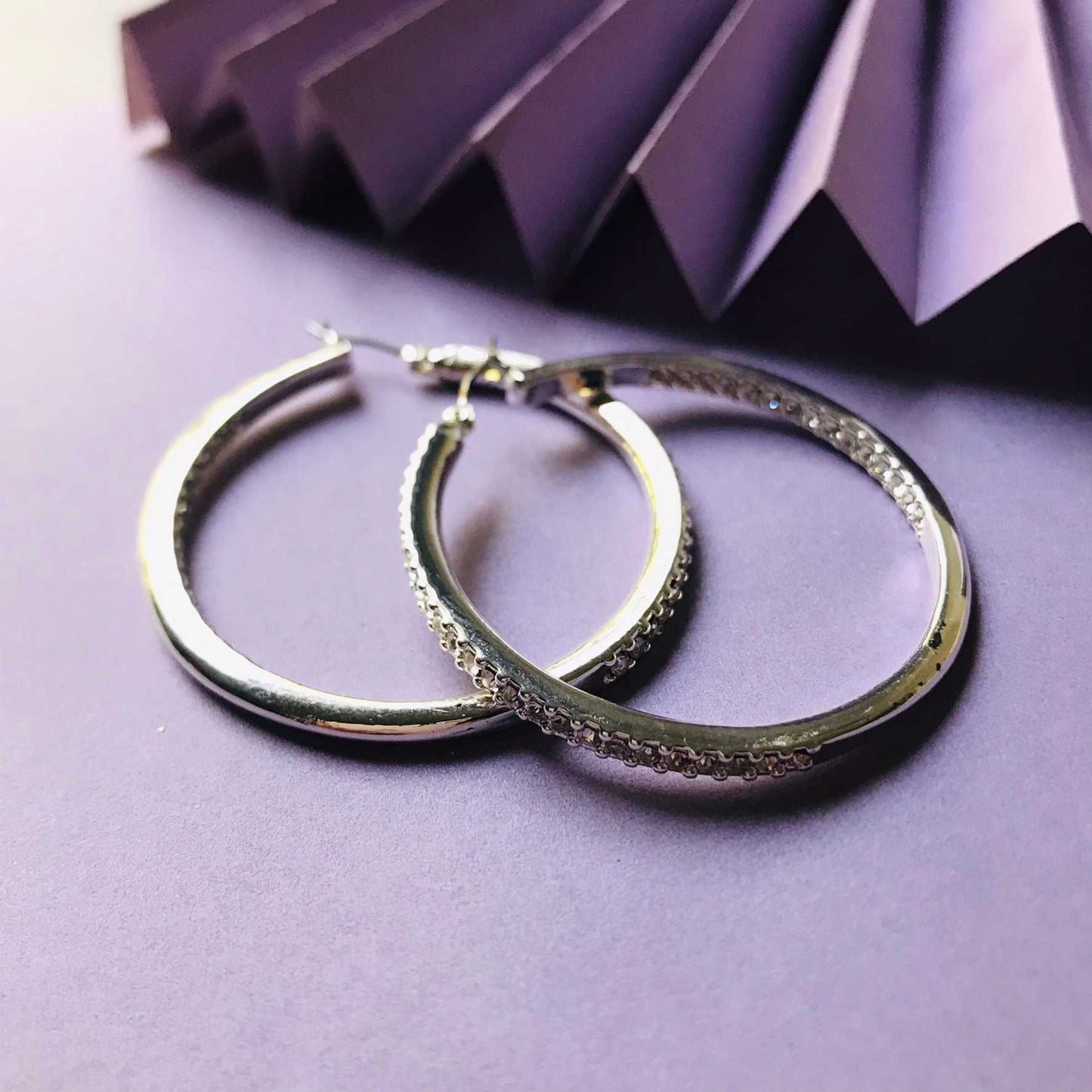 Modern Hoop Earrings