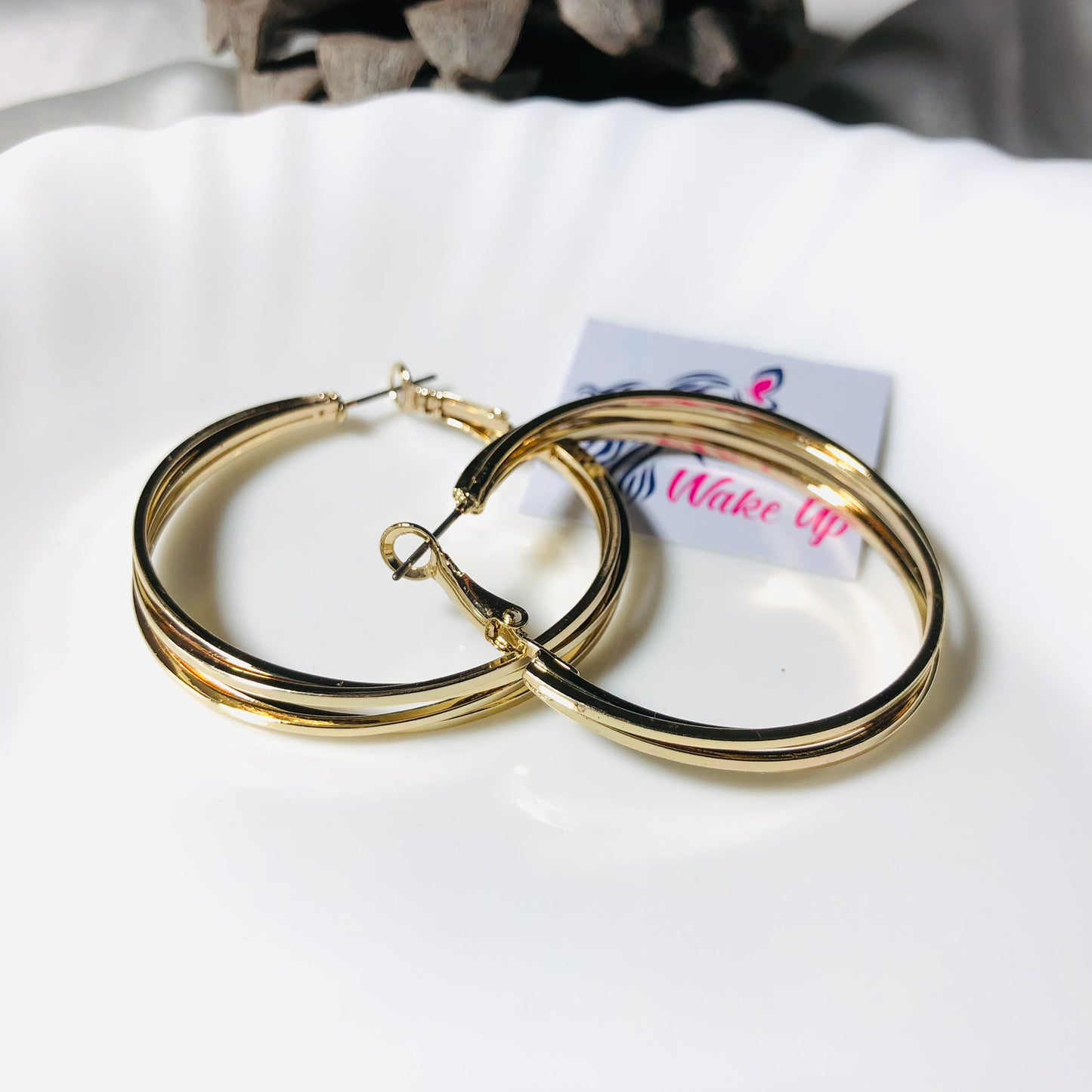 Modern Hoop Earrings