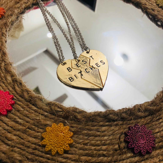 Best Bitches Pendants Set of 3