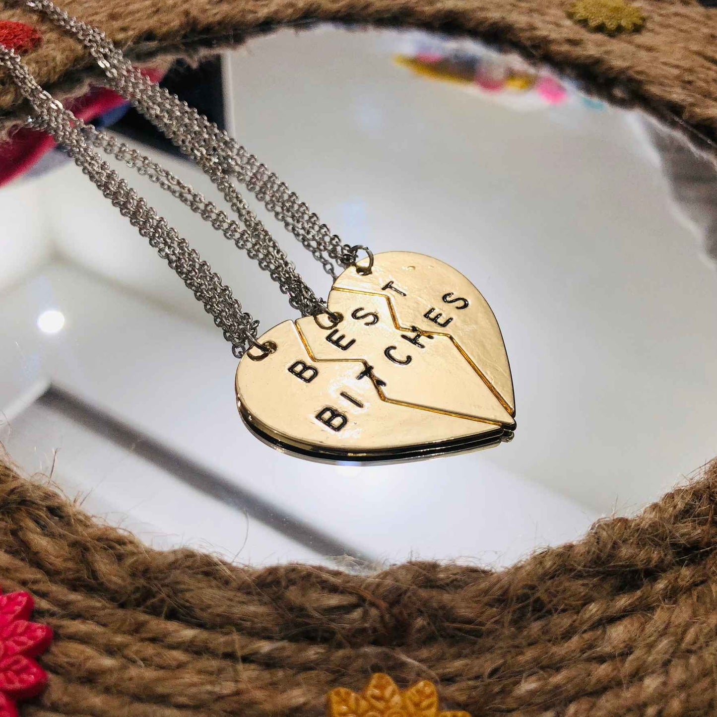 Best Bitches Pendants Set of 3