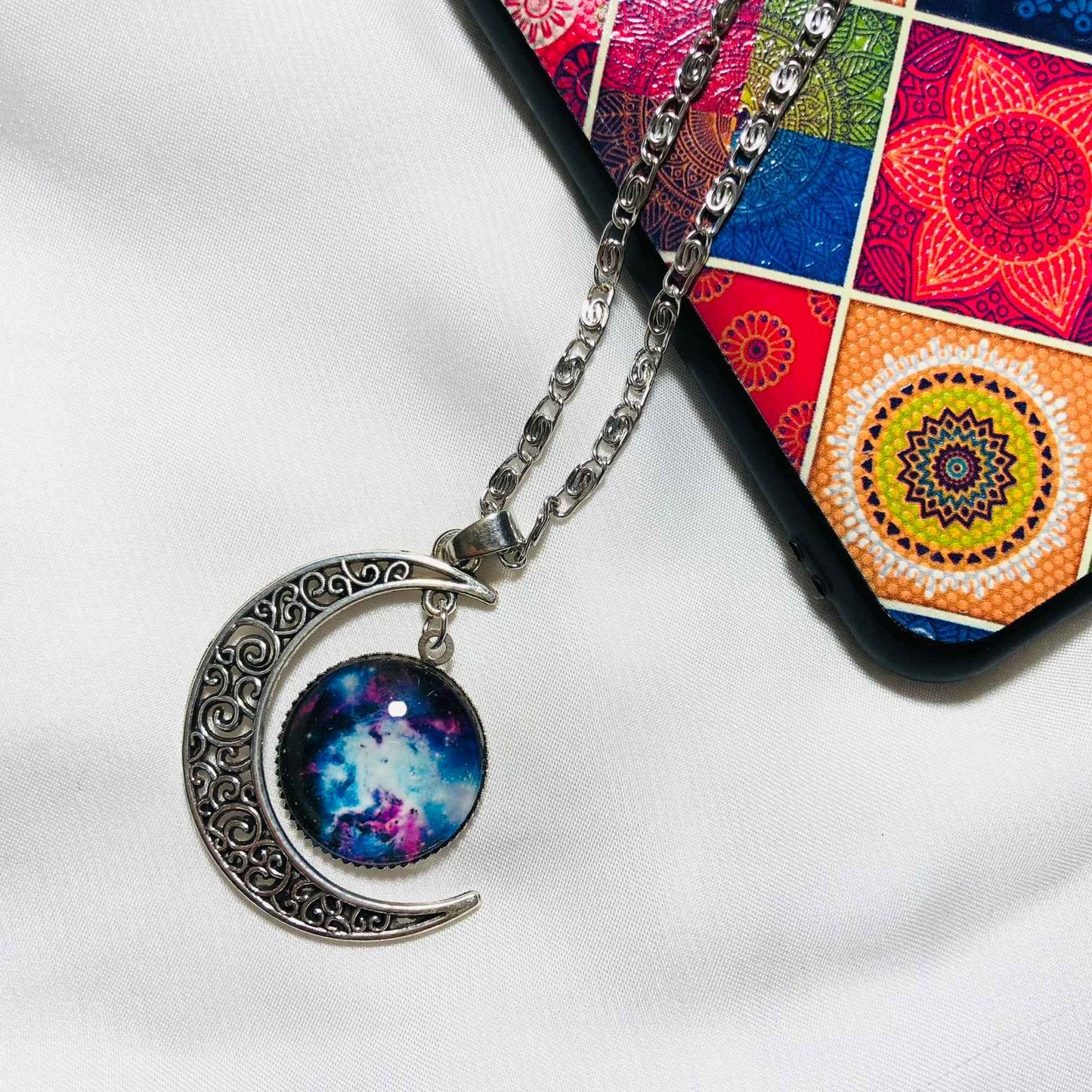 Moon Earth Pendant