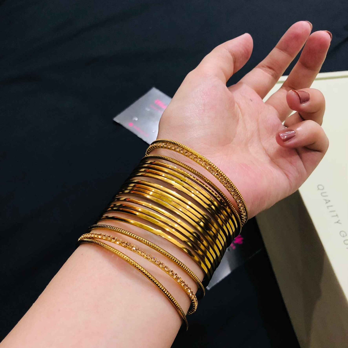 Indian Bangles Golden
