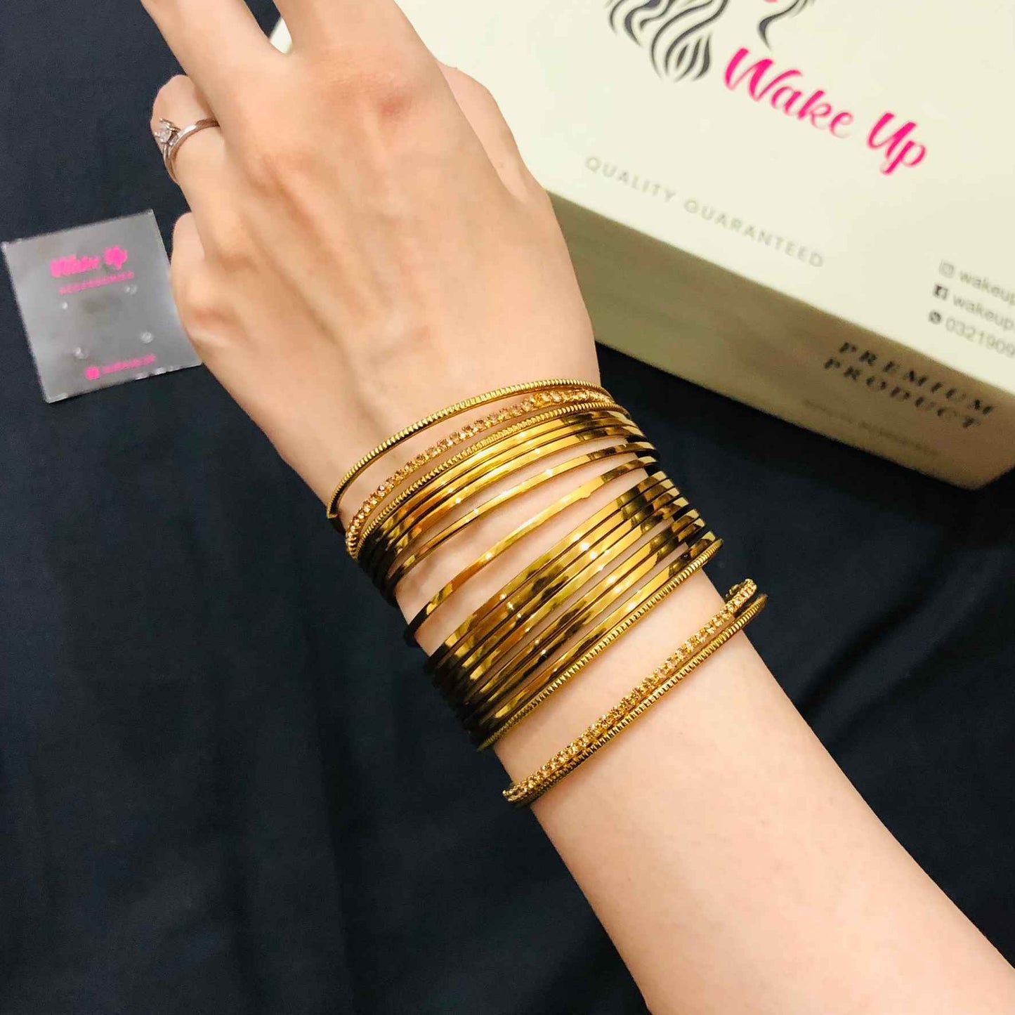 Indian Bangles Golden