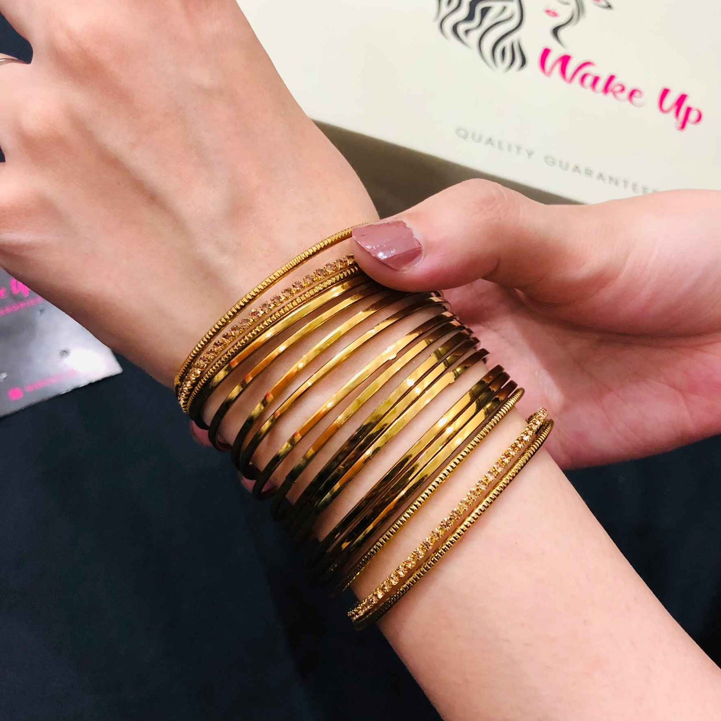 Indian Bangles Golden