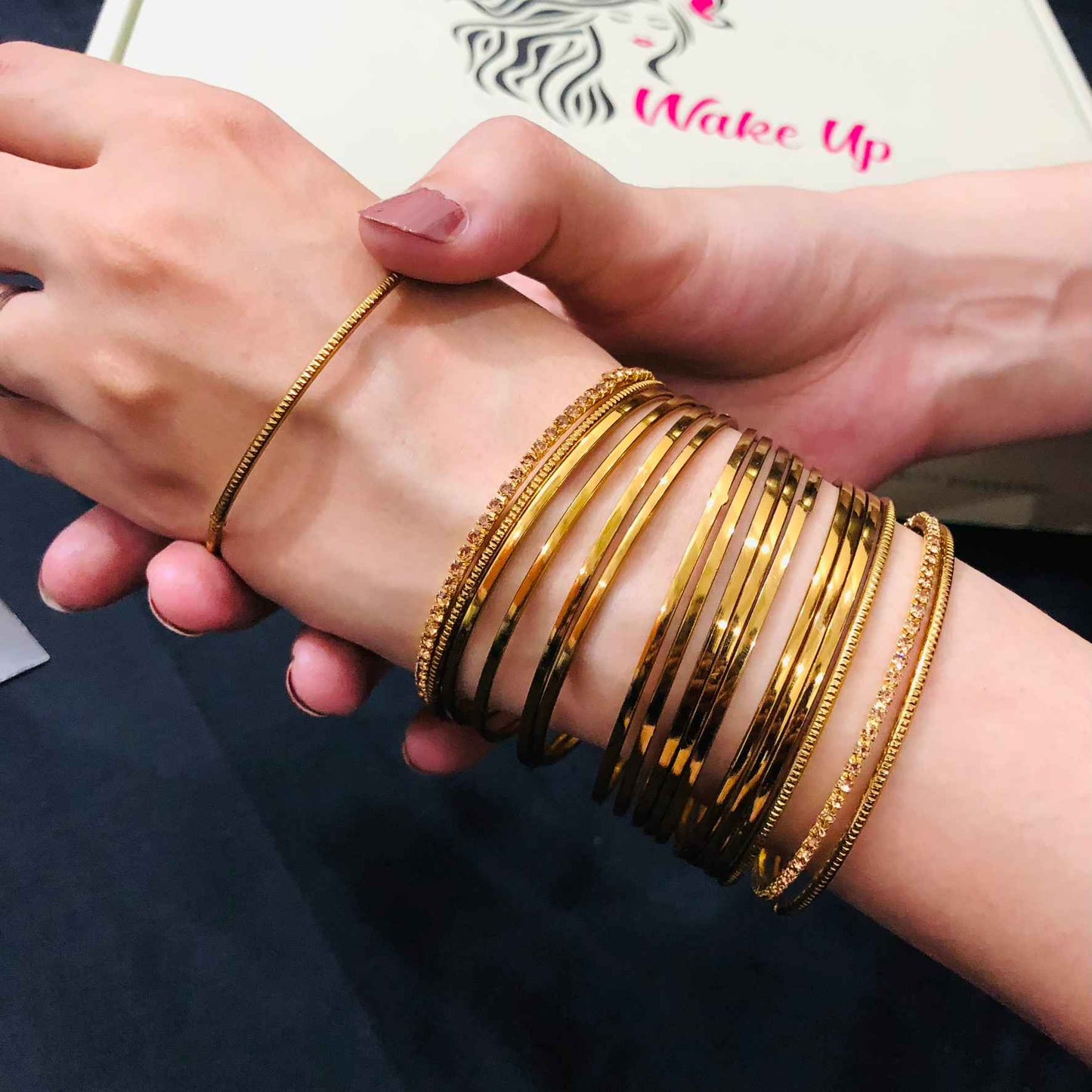 Indian Bangles Golden