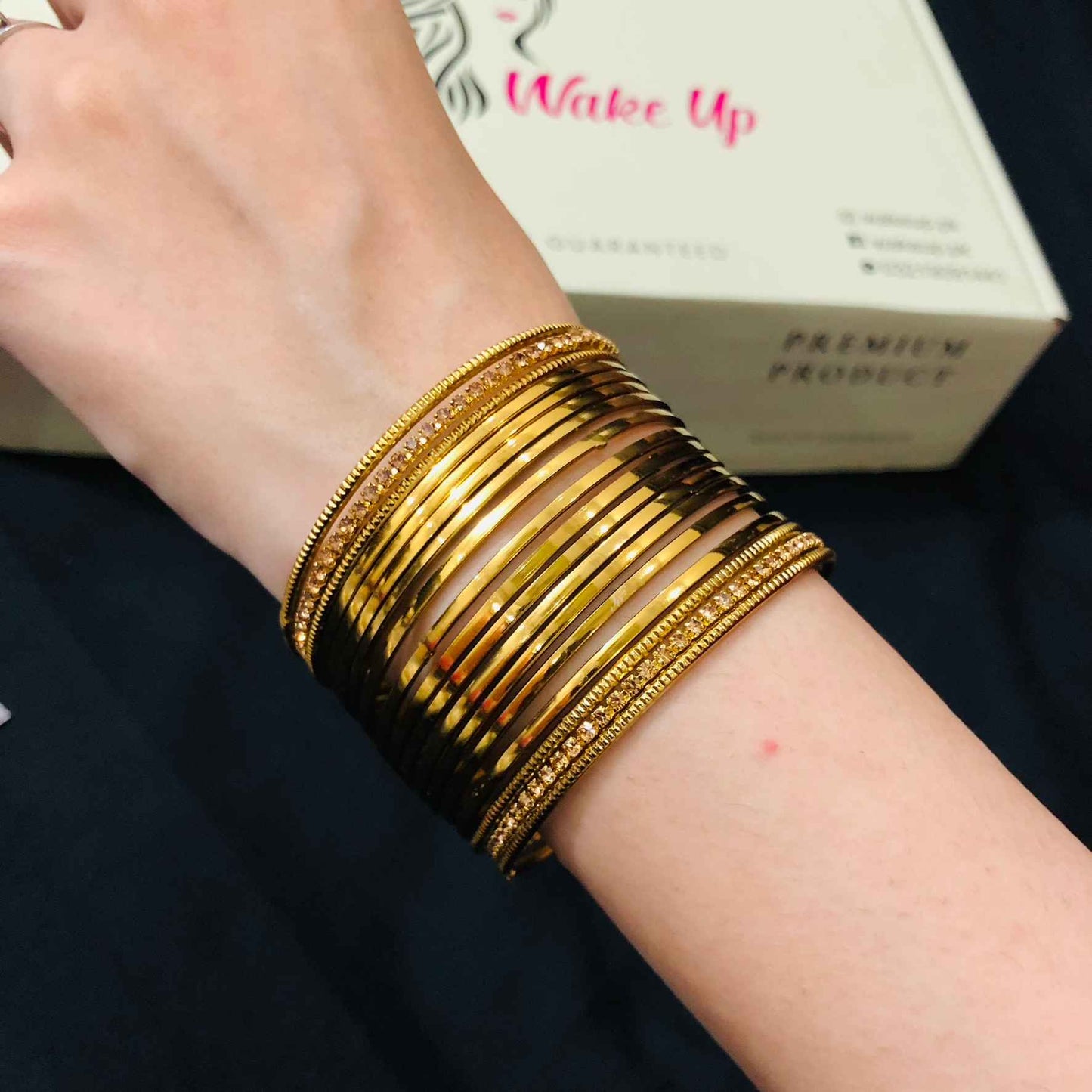 Indian Bangles Golden