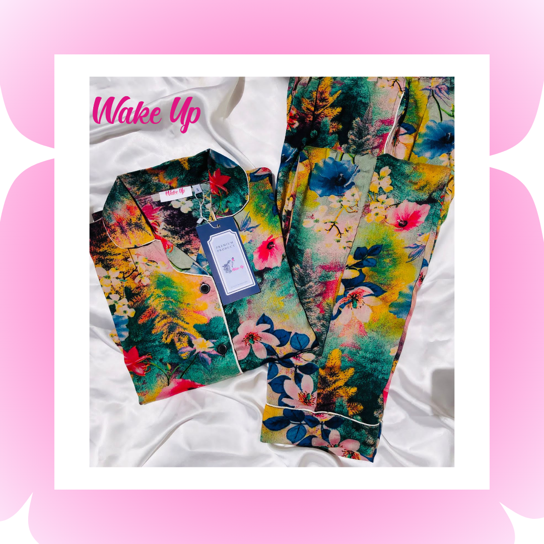 Multy floral - summer linen