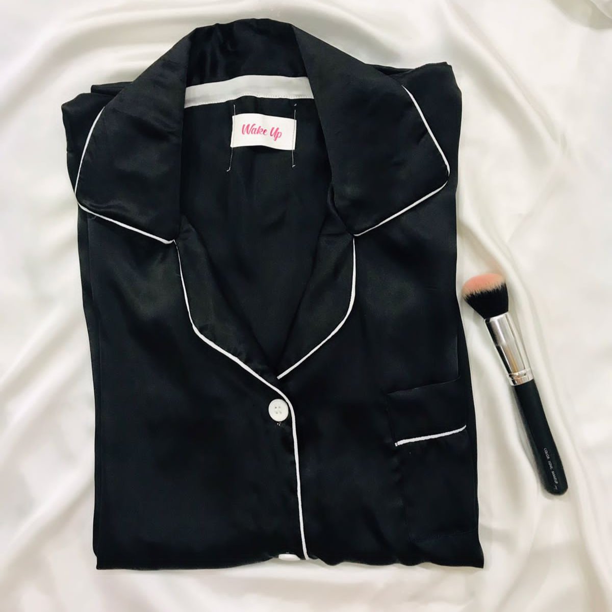 Black Silk Pjs