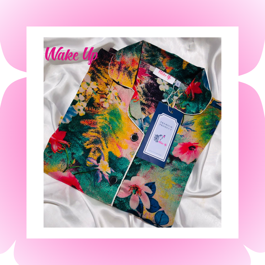 Multy floral - summer linen